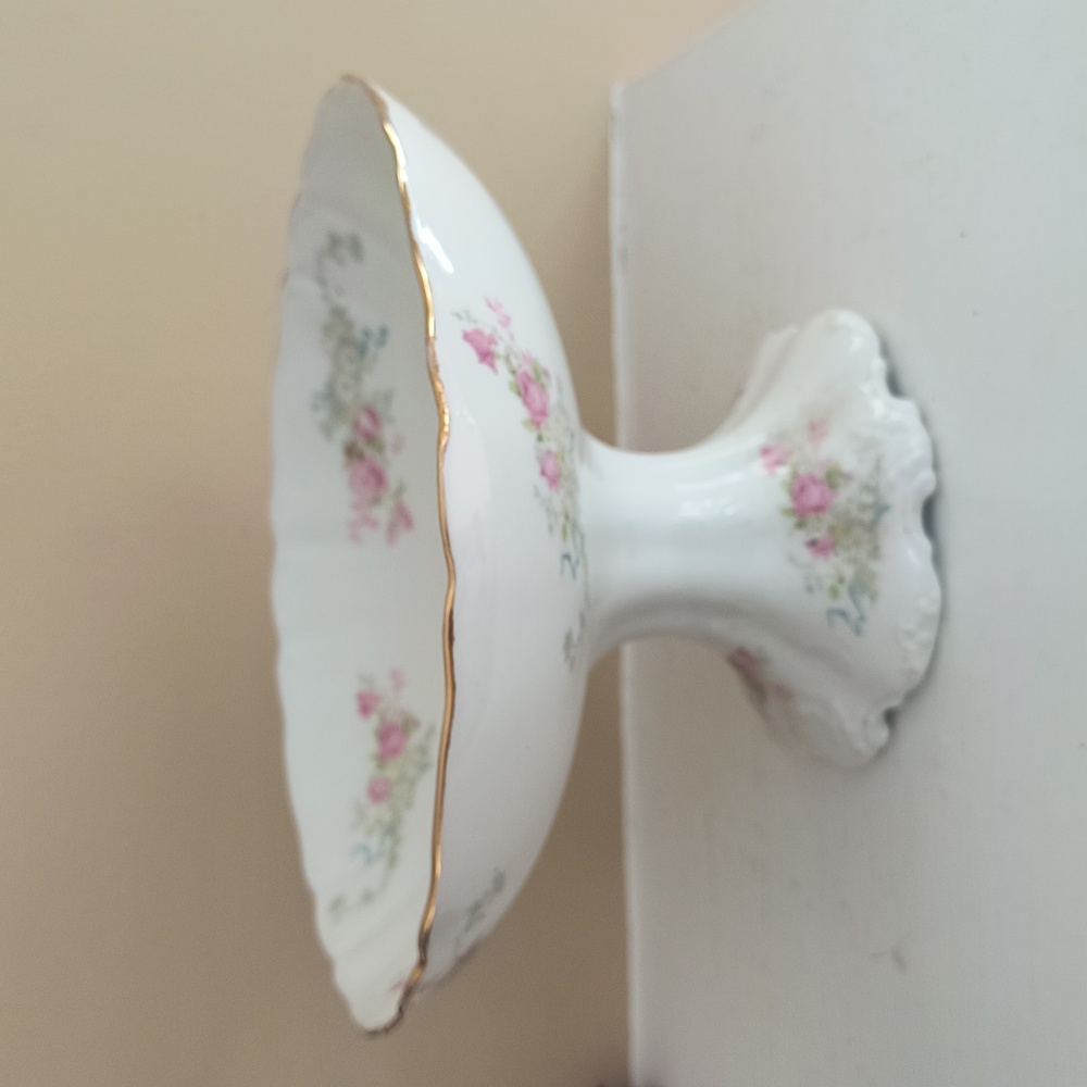 Limoges Pedestal Compote or Cake Stand